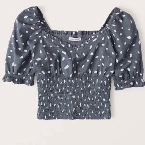Abercrombie & Fitch Smocked Blouse